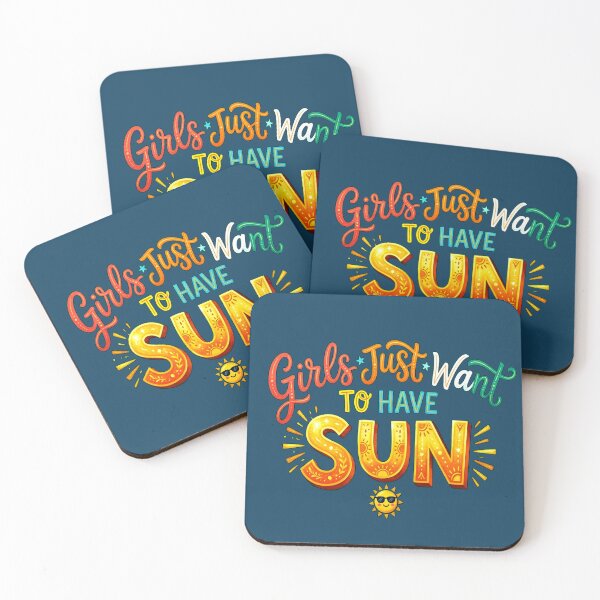 Item preview, Girls Just Want To Have Sun designed and sold by StoneBluePlanet.