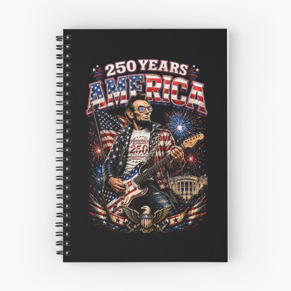 Item preview, Vintage Abraham Lincoln Abe Lincoln Playing Guitar 250 Years designed and sold by Patchina.