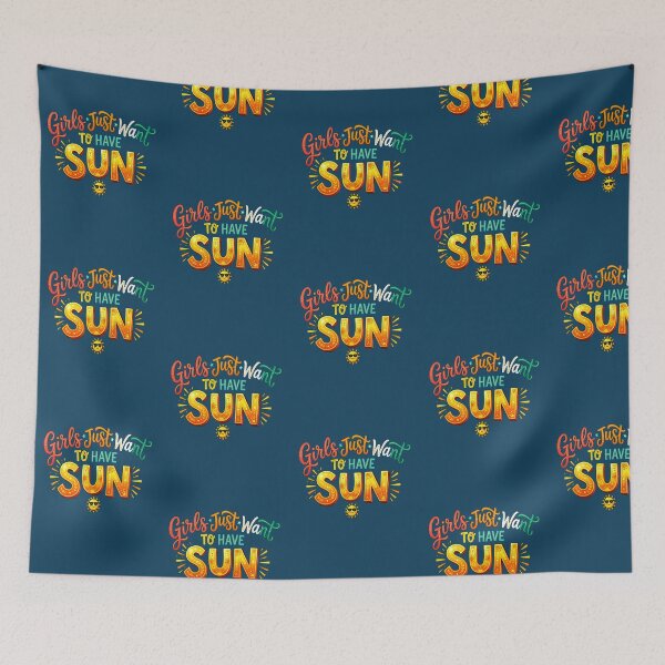 Item preview, Girls Just Want To Have Sun designed and sold by StoneBluePlanet.