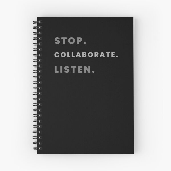 Item preview, Stop. Collaborate. Listen. designed and sold by MoniqueMaston.