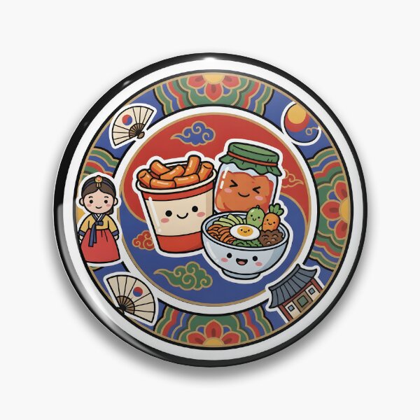 Item preview, Korean Culture Circle Art designed and sold by KooksStudio.
