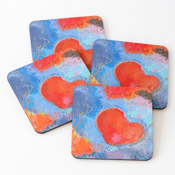 Item preview, Unbreaking my heart designed and sold by Abstract Art by Martina Kunze.