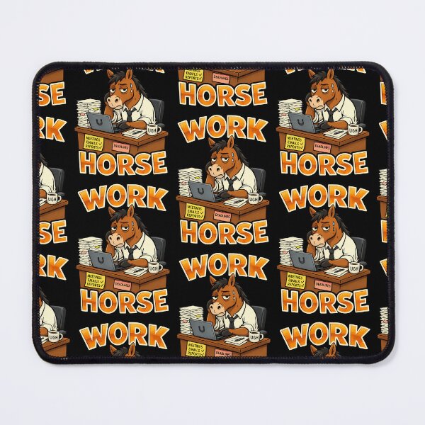 Item preview, Work Horse Funny Office Horse Design designed and sold by TeeTimeTreasure.
