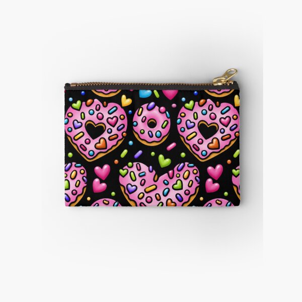Item preview, Sweet Heart Donut Pattern Kawaii Candy Love Design designed and sold by TreeDoPrints.
