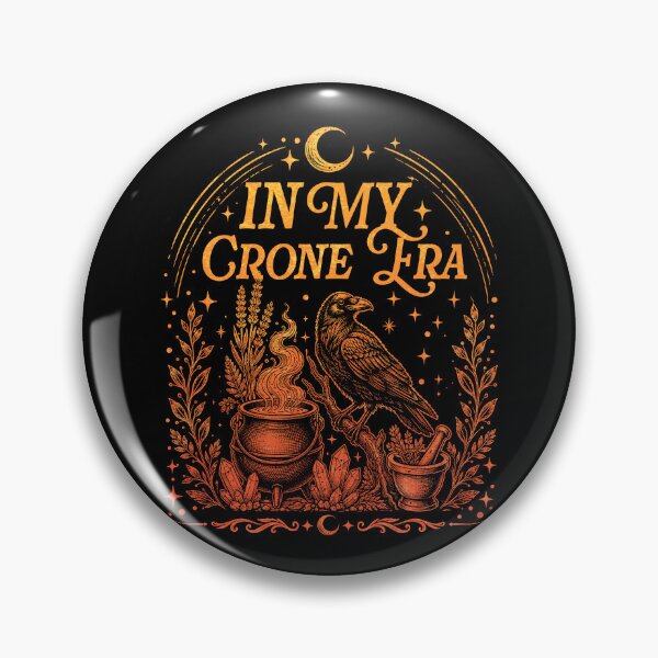 Item preview, in My Crone Era Witchy Crow Mystic Moon designed and sold by Patchina.