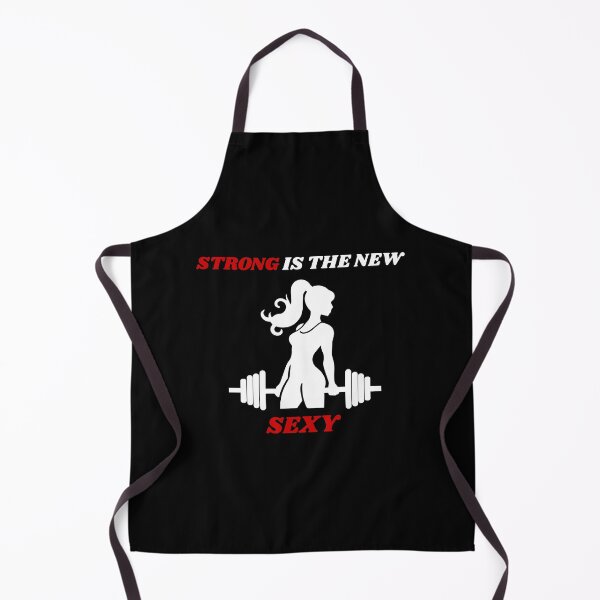 Item preview, Strong Is The New Sexy - Motivational Gym Shirt for Women Dark Edition designed and sold by THEDREAMCHASER.