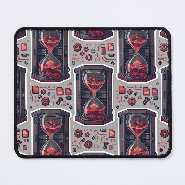 Item preview, The Chrono Optimizer: Red Dragon Server Hourglass designed and sold by MarkRemarkable.