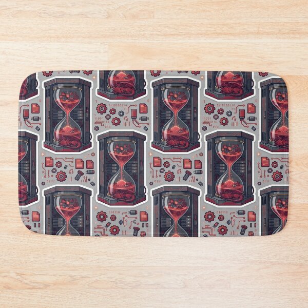 Item preview, The Chrono Optimizer: Red Dragon Server Hourglass designed and sold by MarkRemarkable.