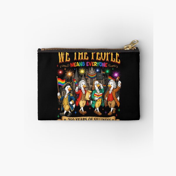 Item preview, We The People Means Everyone 250 Years of Silliness LGBTQ designed and sold by Patchina.