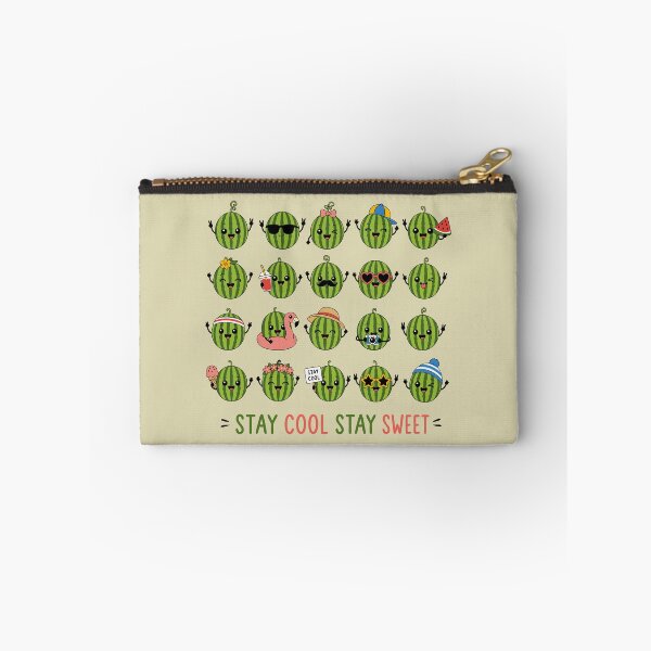 Item preview, Watermelon Day, Stay Cool Stay Sweet Kawaii Watermelons Summer Funny Characters designed and sold by charlypicazo.