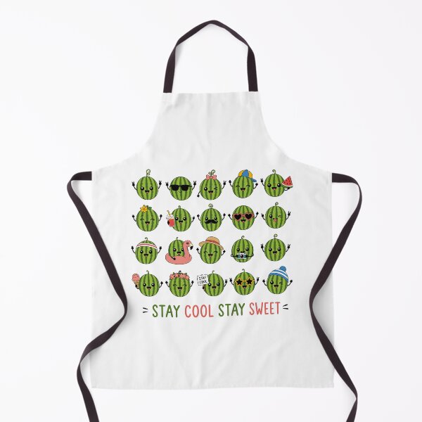 Item preview, Watermelon Day, Stay Cool Stay Sweet Kawaii Watermelons Summer Funny Characters designed and sold by charlypicazo.