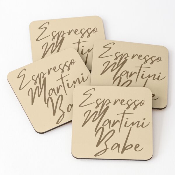 Item preview, Espresso Martini Babe Script designed and sold by CDPrintsDesigns.