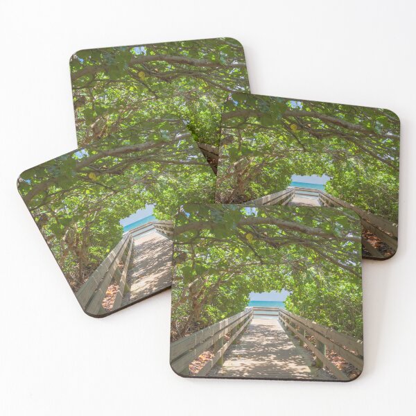 Item preview, Tree Covered Beach Path designed and sold by CopperSkyPhoto.