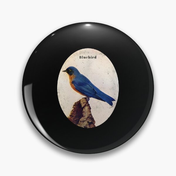 Item preview, Bluebird Birdwatching Nature Lover Rustic Wildlife designed and sold by Glow-Paw-Studio.