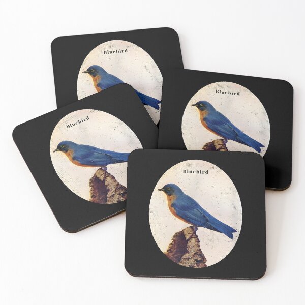Item preview, Bluebird Birdwatching Nature Lover Rustic Wildlife designed and sold by Glow-Paw-Studio.