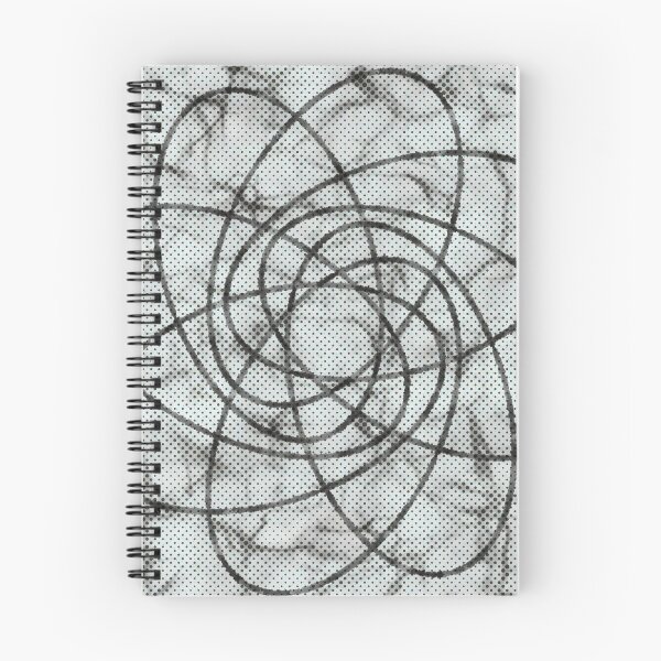Item preview, Intertwined Ellipses Abstract Line Art designed and sold by SahmatArt.