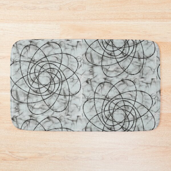 Item preview, Intertwined Ellipses Abstract Line Art designed and sold by SahmatArt.