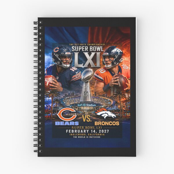 Item preview, SUPER BOWL LXI — Bears vs Broncos 2027 | Championship Showdown  designed and sold by DBM Photo Art 1.