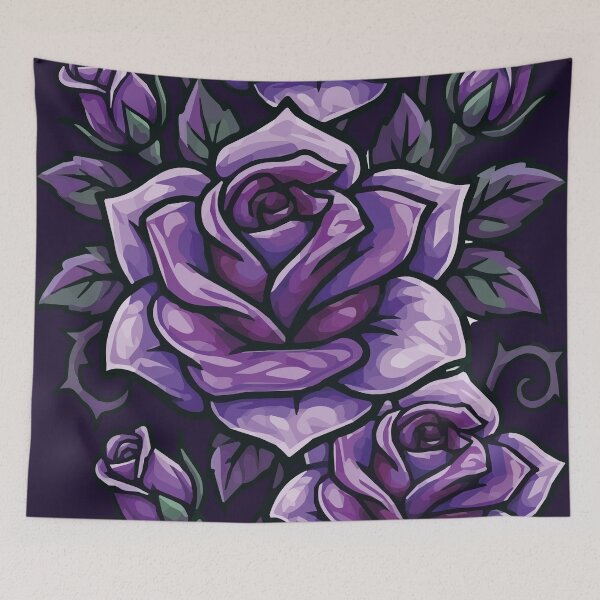 Item preview,  Purple Roses Bouquet designed and sold by shockart-pl.