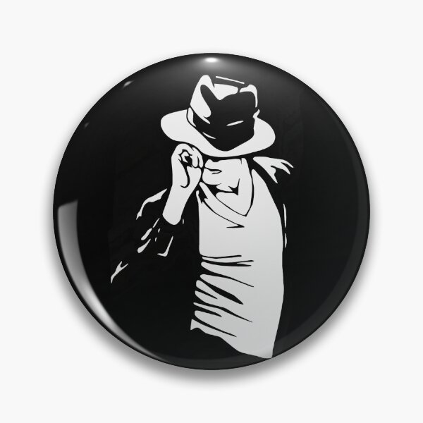 Item preview, Michael Jackson Fedora Silhouette Black White Art designed and sold by ExploreAura Studio.