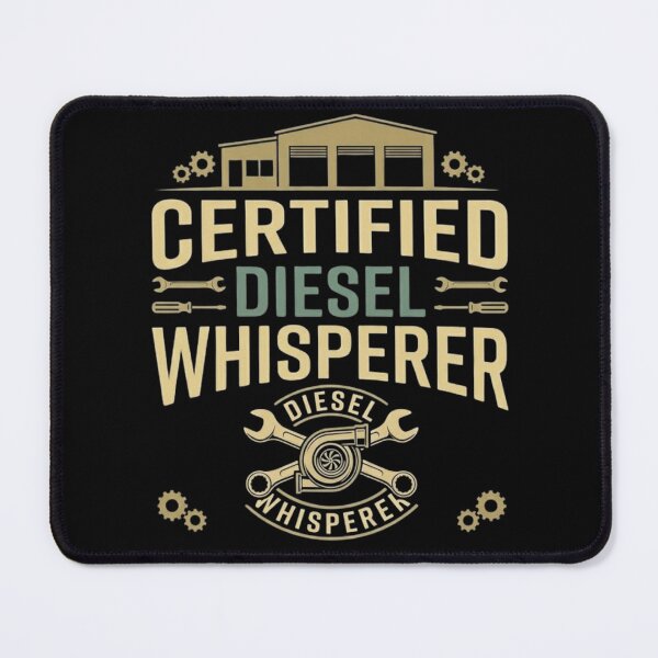 Item preview, Certified Diesel Whisperer Mechanic Tee Shirt designed and sold by Serigraphy.