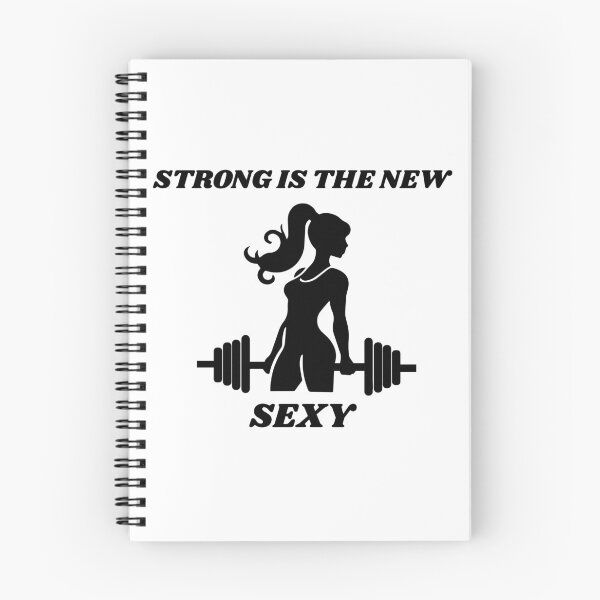 Item preview, Strong Is The New Sexy - Motivational Gym Shirt for Women Light Edition designed and sold by THEDREAMCHASER.