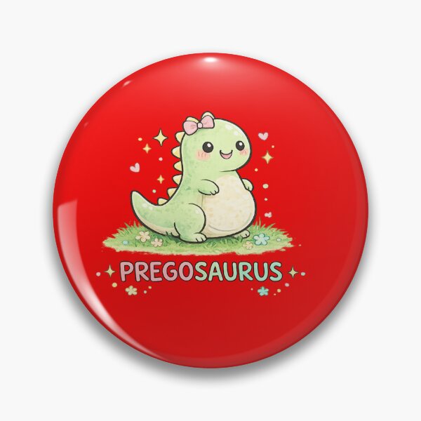 Item preview, Pregosaurus Cute Pregnant Dinosaur Mom To Be T-Shirt designed and sold by MindMessStudio.