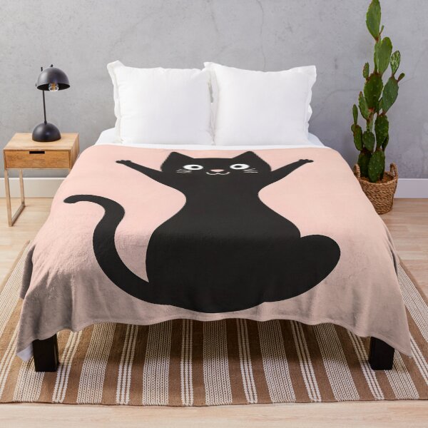 Item preview, Black Cat Hanging with Paws Up designed and sold by Paulocdias.