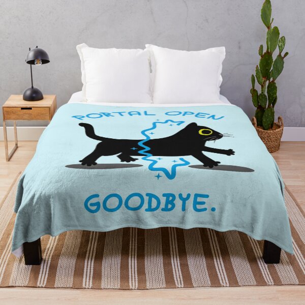 Item preview, Portal Open Goodybe Cat designed and sold by fishdesigns.