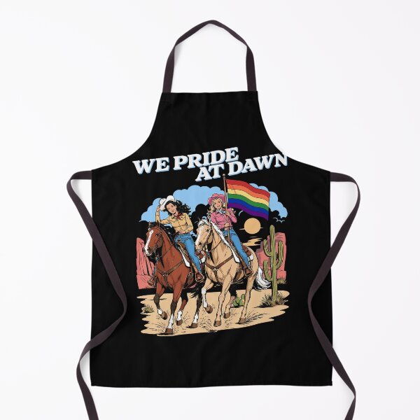 Item preview, We Pride At Dawn LGBTQ Lesbian Western Rainbow Pride designed and sold by Glow-Paw-Studio.