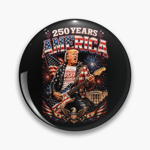 Item preview, Trump 250 Years Guitar America Patriotic 4th of July designed and sold by elongatedjazz.