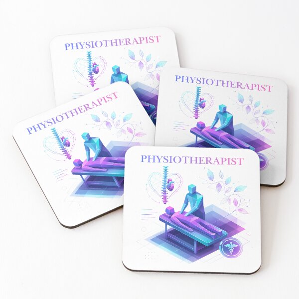 Item preview, Physiotherapist Funny Quote Modern Isometric Low Poly PT designed and sold by Marcelina28.