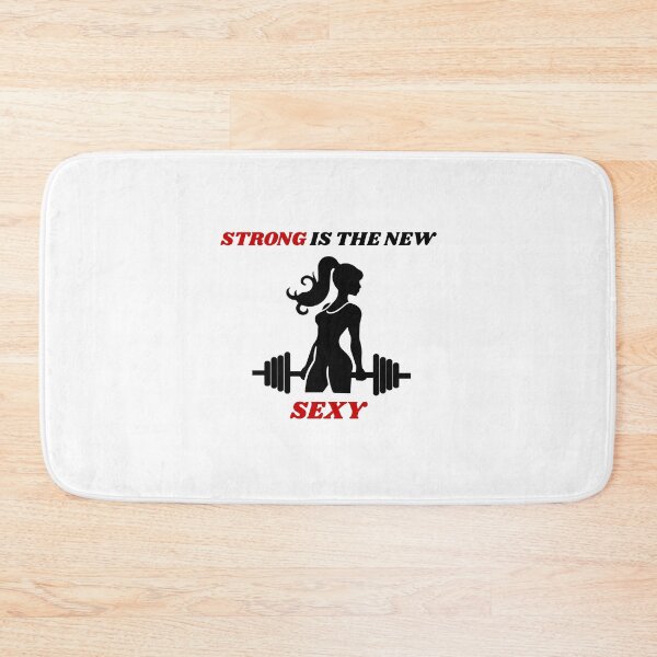Item preview, Strong Is The New Sexy - Motivational Gym Shirt for Women Light Edition ll designed and sold by THEDREAMCHASER.