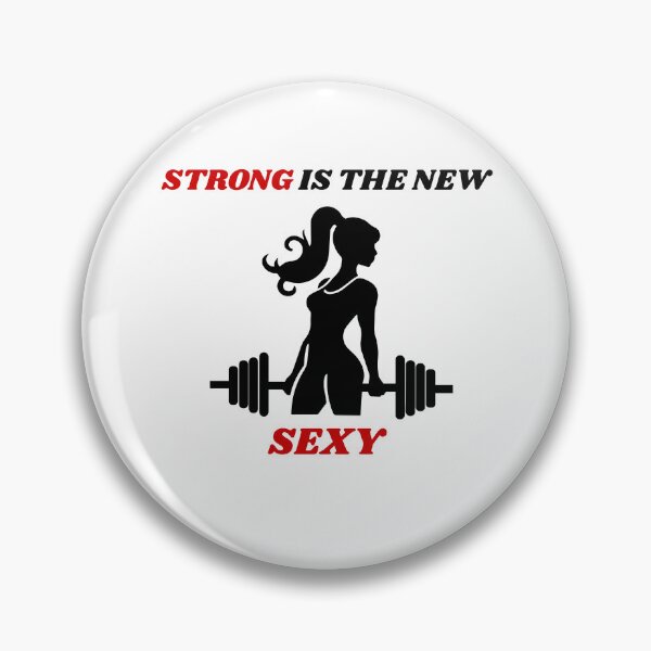 Item preview, Strong Is The New Sexy - Motivational Gym Shirt for Women Light Edition ll designed and sold by THEDREAMCHASER.