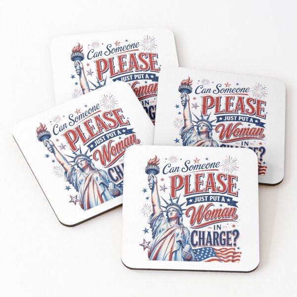 Item preview, Can Someone Please Just Put A Woman in Charge Funny designed and sold by elongatedjazz.