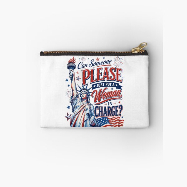Item preview, Can Someone Please Just Put A Woman in Charge Funny designed and sold by elongatedjazz.