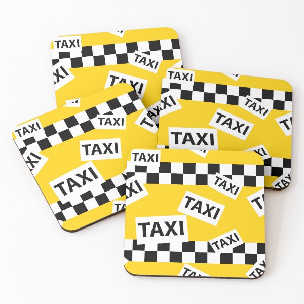 Item preview, New York Yellow Taxi Cab Pattern designed and sold by CreativeBridge.