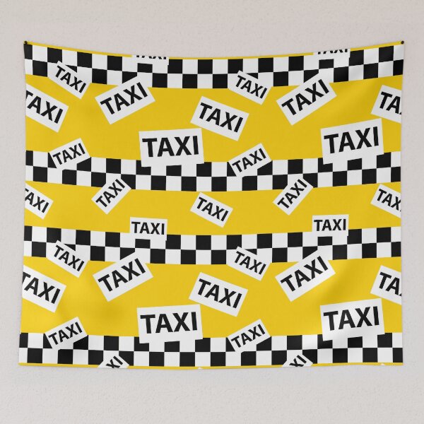 Item preview, New York Yellow Taxi Cab Pattern designed and sold by CreativeBridge.