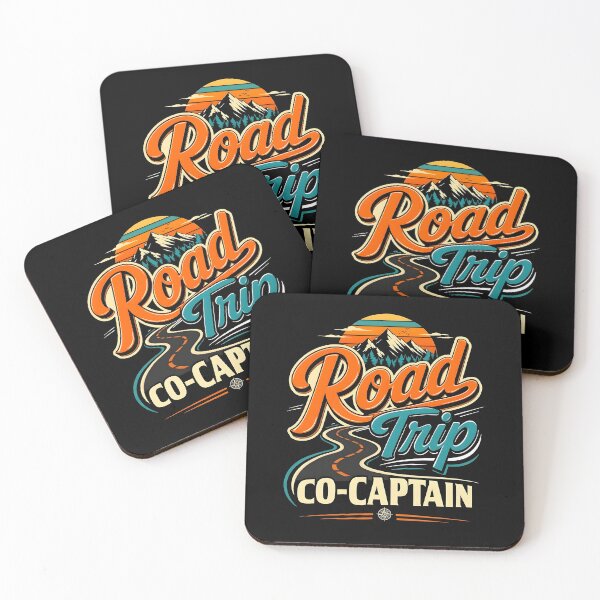 Item preview, Road Trip Co-Captain Funny Travel Adventure Vacation designed and sold by Glow-Paw-Studio.