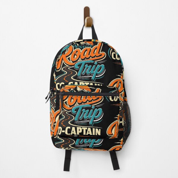 Item preview, Road Trip Co-Captain Funny Travel Adventure Vacation designed and sold by Glow-Paw-Studio.