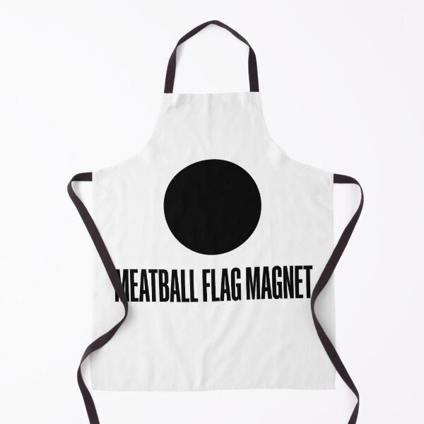Item preview, Meatball Flag Magnet – Sim Racing Humor designed and sold by GarageGraphics.