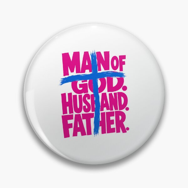 Item preview, Man Of God Husband Father Christian Fathers Day Faith Design designed and sold by HahaHandlesHub.