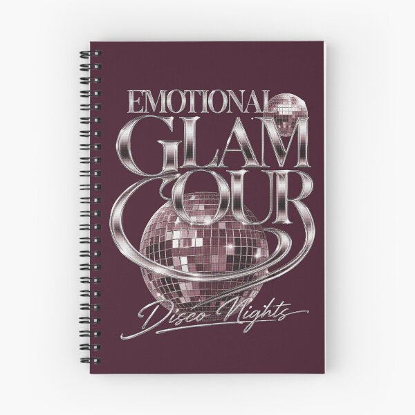 Item preview, Emotional Glamour Disco Typography Retro Nightlife Aesthetic designed and sold by Meivelle.