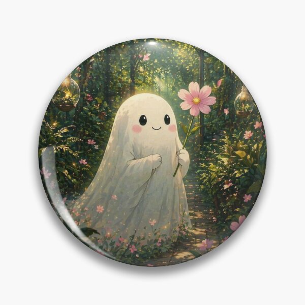 Item preview, Cute Ghost in the Greenhouse  designed and sold by Kimheawon.
