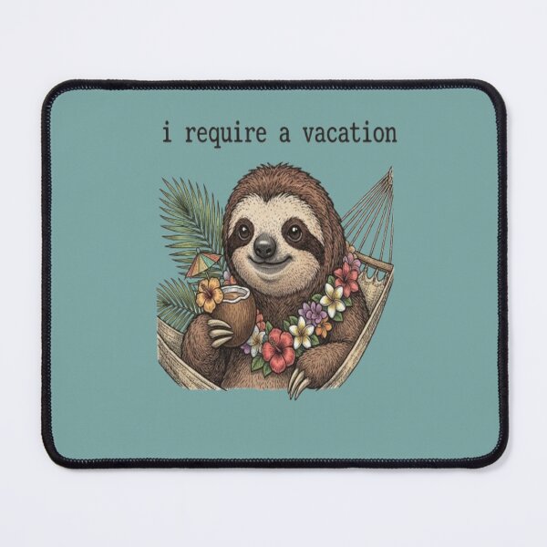 Item preview, I Require a Vacation Classic T Shirt designed and sold by Lulu Shop.