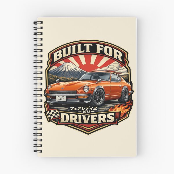 Item preview, Japanese 240Z Classic Driver Badge designed and sold by Retro Arabica.