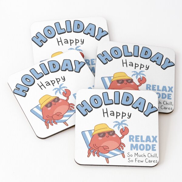 Item preview, Happy Holiday Relax Mode designed and sold by Ranasko.