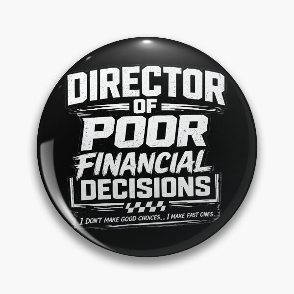 Item preview, Director of Poor Financial Decisions Funny Car Racing designed and sold by CarantinedChaos.