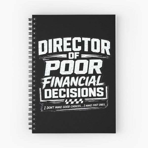 Item preview, Director of Poor Financial Decisions Funny Car Racing designed and sold by CarantinedChaos.
