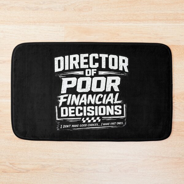 Item preview, Director of Poor Financial Decisions Funny Car Racing designed and sold by CarantinedChaos.